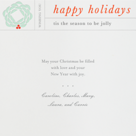 Christmas Telegram - Holiday Card by Paperless Post
