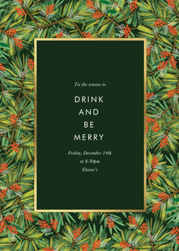 Pine - Invitation by Rifle Paper Co.