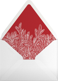 Red Fir I (Greeting) - Paperless Post Envelope