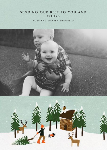 Christmas Cabin (Photo) by Rifle Paper Co.