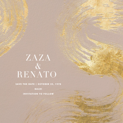 Allegro - Save the Date by Kelly Wearstler