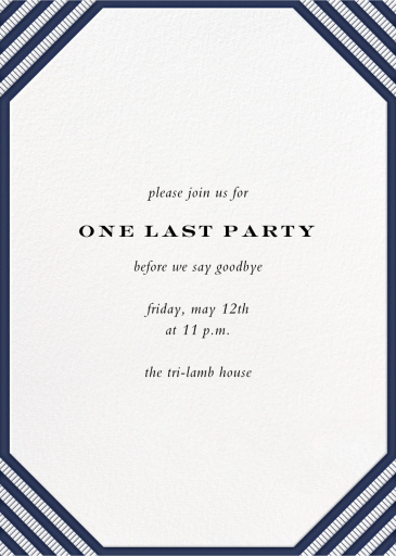 Claridge Tall by Paperless Post