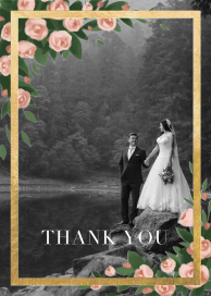 Teablossom (Photo Invitation) - Thank You Card by Paperless Post