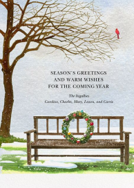 First Snow - Christmas Card by Felix Doolittle