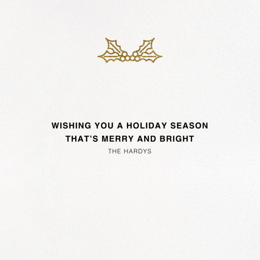 Jubilant Jumble - Christmas Card by Paperless Post - Back