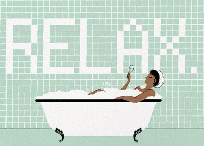 Relax - Mother's Day Card by Paperless Post