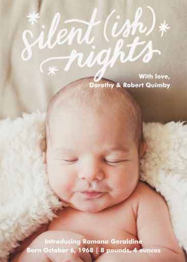 Silentish Nights by Paper Source