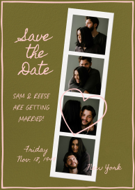 The Candid Look - Save the Date by Paperless Post