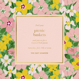 Daffy - Picnic Invitation by kate spade new york