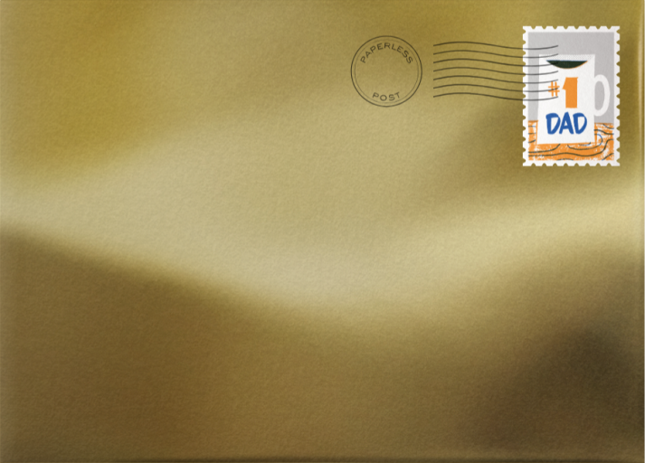 Full-Page Photo Tall (Double-Sided) - Paperless Post Envelope