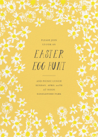 Among the Daisies - Easter Invitation by Mr. Boddington's Studio