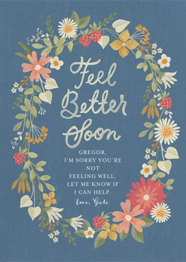 Better Soon - Get Well Soon Card by Paperless Post