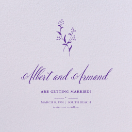 Taro (Square) by Paperless Post