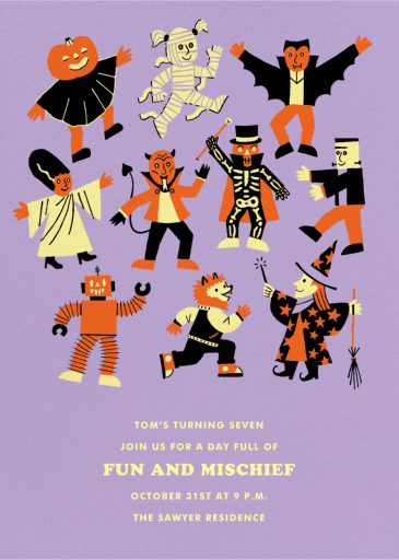 Scary Monsters - Birthday Invitation by Paperless Post