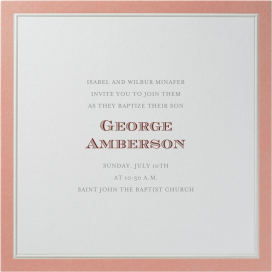 Grasse - Religious Invitation by Paperless Post