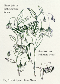 Butterfly Whimsy - Spring Party Invitation by Iris + Marie