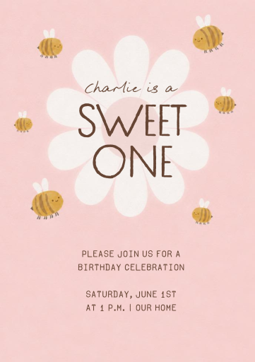 Sweet as a Flower - Birthday Invitation by Paperless Post