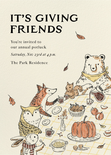 Storybook Feast - Invitation by Paperless Post
