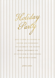 Pale Stripes Holiday by Sugar Paper
