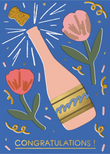Celebratory Champagne (Elena Boils) by Wrap
