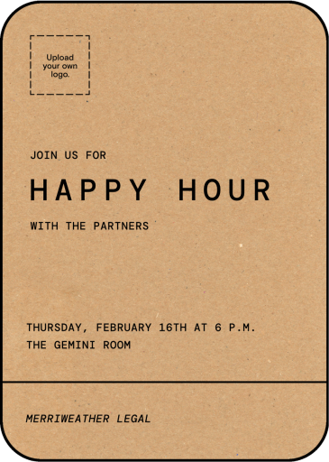 Unwind - Happy Hour Invitation by Paperless Post