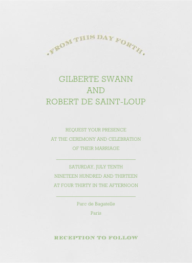 Aperitif by Crane & Co.