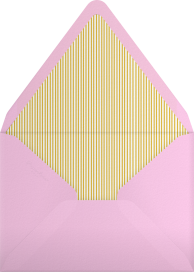 Wine Glasses Cheers Hello Summer Invitation Envelope