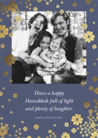 Clover and Over Photo - Hanukkah Card by kate spade new york