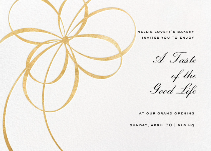 Belle Boulevard Invite - Fundraiser Invitation by kate spade new york
