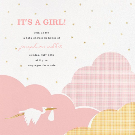 Fly by Night - Baby Shower Invitation by Hello!Lucky