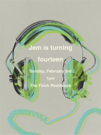 HiFi - '80s Theme Party Invitation by Paperless Post