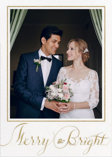 Merry Memory - Holiday Card by Bernard Maisner