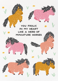 Prancercise - Love and Romance Card by Party of One