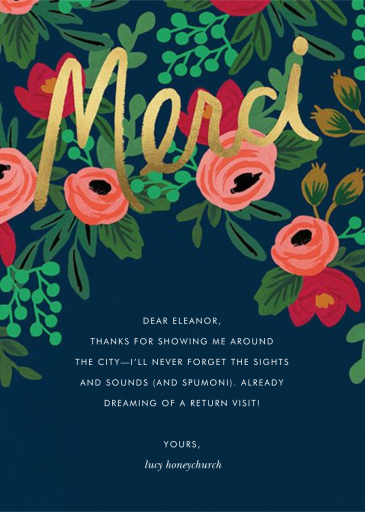 Merci Bouquet by Rifle Paper Co.