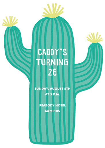 Cactus Hour by Meri Meri