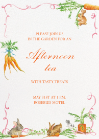 Nibbling Bunnies by Clementina Sketchbook