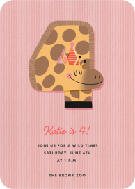 Party Giraffe by Hello!Lucky