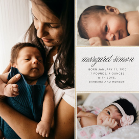 Album - Announcement by Paperless Post