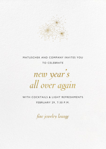 Ivory Plain - Corporate Reception Invitation by Paperless Post