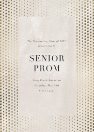 Kinetic Flow (Tall) - Prom Invitation by Kelly Wearstler
