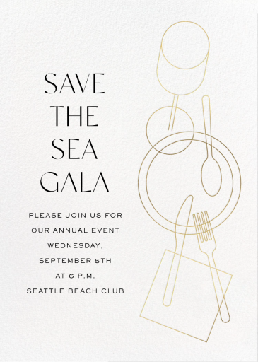 All Set - Fundraiser Invitation by Paperless Post