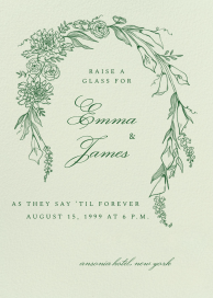 Blooming Arch - Wedding Invitation by Paperless Post