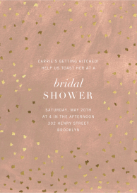 Flurry - Bridal Shower Invitation by Kelly Wearstler