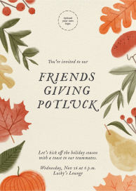 Fall Flora by Paperless Post