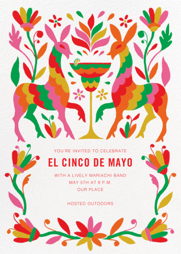 Hora de Cóctel - Cinco de Mayo Invitation by Paperless Post