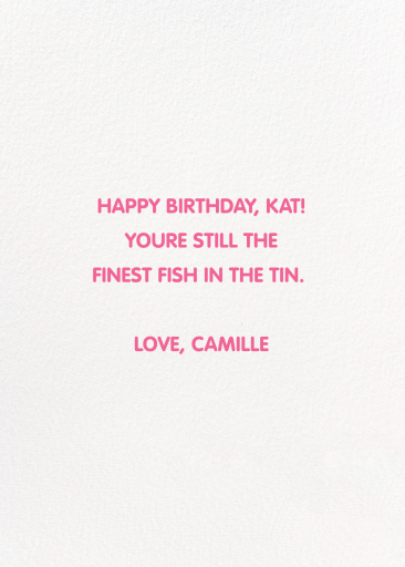 Feline Fun by Hartland Cards - Back