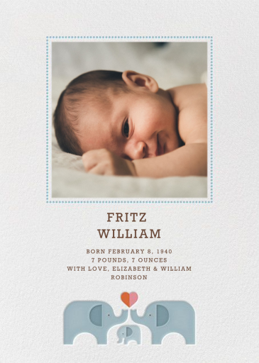 Elephant Love by Petit Collage