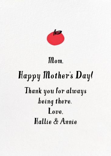 Apples to Apples by Hello!Lucky - Back