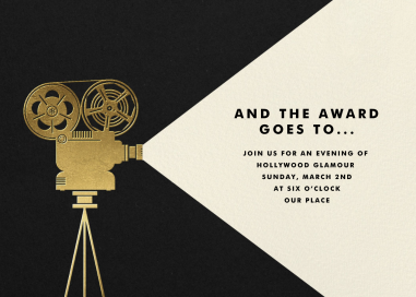 Reel to Reel - Viewing Party Invitation by Paperless Post