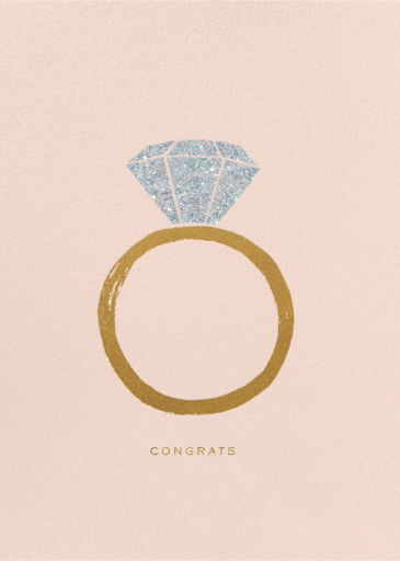 Congrats Engagement - Congratulations Card by Rifle Paper Co.